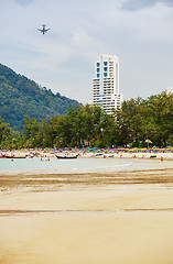 Image showing Beginning of summer season on the tropical coast