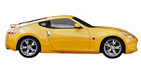 Image showing Car - sport coupe on white background