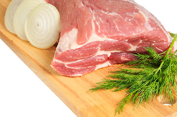 Image showing Piece of pork for roasting