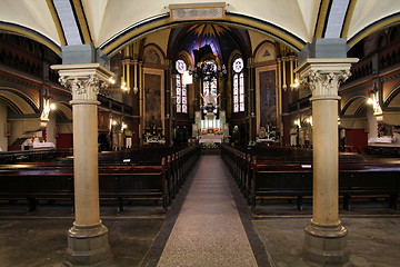 Image showing Church interior in Torun