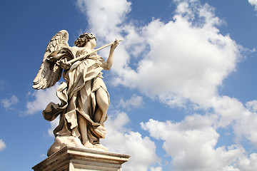 Image showing Angel sculpture in Rome