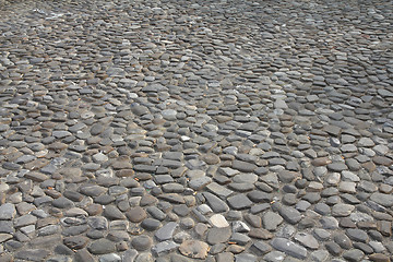 Image showing Old paved surface