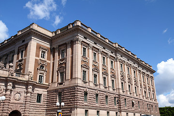 Image showing Stockholm - parliament building