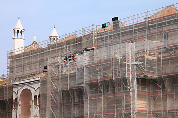 Image showing Cathedral renovation