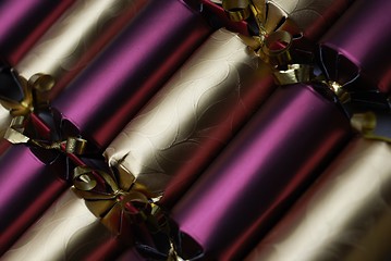 Image showing Christmas crackers