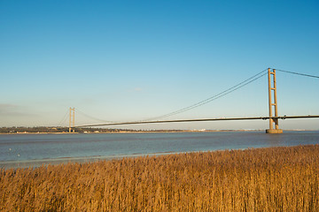 Image showing humber bridge