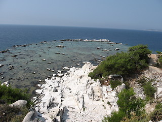 Image showing Sea coast