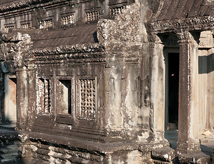 Image showing Library building at Angkor Wat