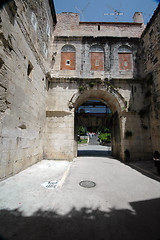 Image showing palace entrance