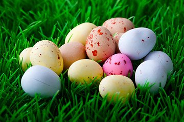 Image showing Easter eggs