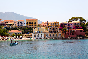 Image showing Assos village, Kefalonia, Greece