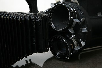 Image showing Vintage movie camera