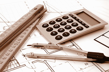 Image showing planning a now home