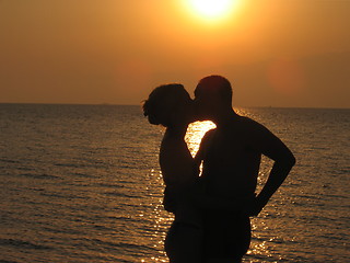 Image showing Love in SunSet