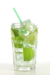 Image showing green cocktail