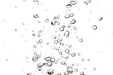 Image showing air bubbles in water