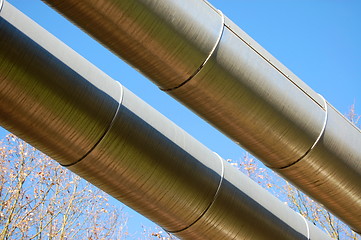 Image showing industrial oil pipeline