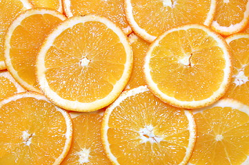 Image showing orange fruit background