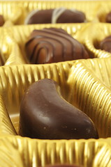 Image showing chocolate praline