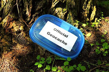 Image showing geocaching