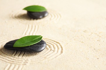 Image showing japanese zen garden