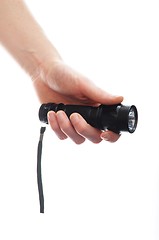 Image showing hand and flashlight