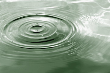 Image showing water drop splashing 