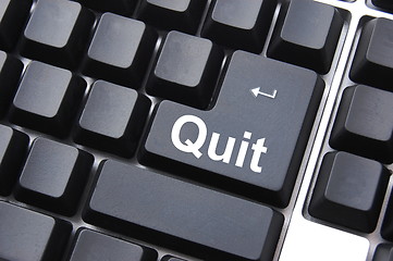 Image showing quit