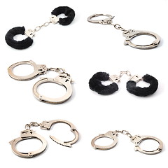 Image showing handcuffs collection