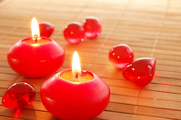 Image showing holiday candle