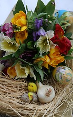 Image showing Easter still life