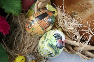 Image showing Easter still life