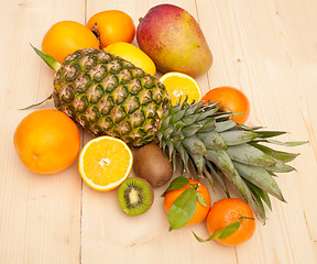 Image showing Tropical Fruits