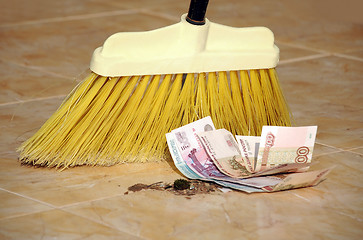 Image showing Roubles and Broom