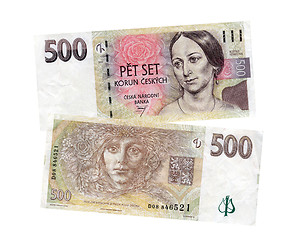 Image showing czech money