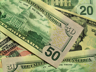 Image showing money background