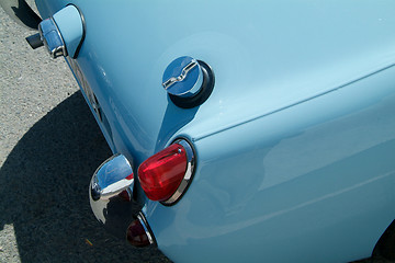 Image showing Detail of sportscar