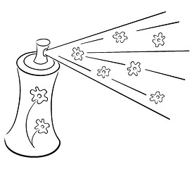 Image showing Deodorant symbol