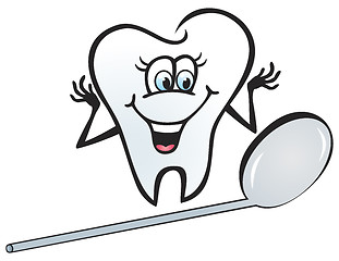 Image showing Happy tooth