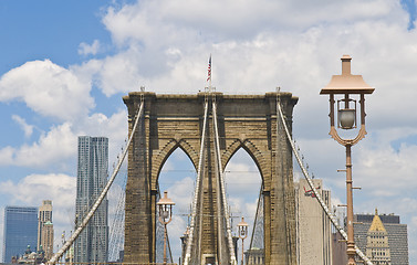 Image showing Brooklyn bridge