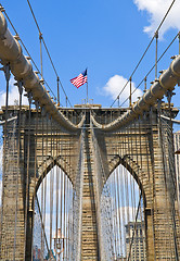 Image showing Brooklyn bridge