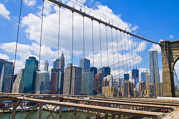 Image showing Brooklyn bridge