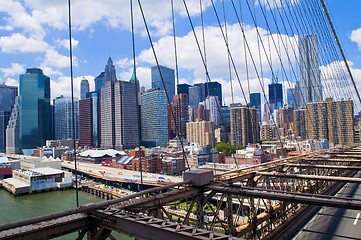 Image showing Brooklyn bridge