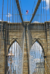 Image showing Brooklyn bridge