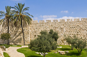 Image showing Jerusalem wall