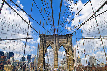 Image showing Brooklyn bridge