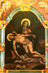 Image showing Blessed Virgin Mary with baby Jesus