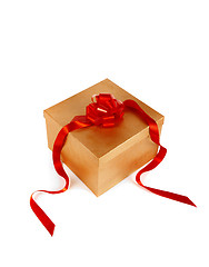 Image showing gift box with bow