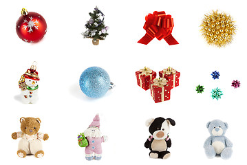 Image showing Christmas toys