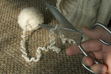 Image showing Untwisted sweater and clew